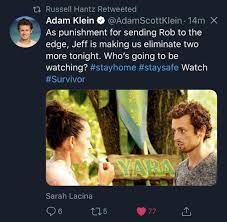 Adam's throws some shade at Probst : r/survivor
