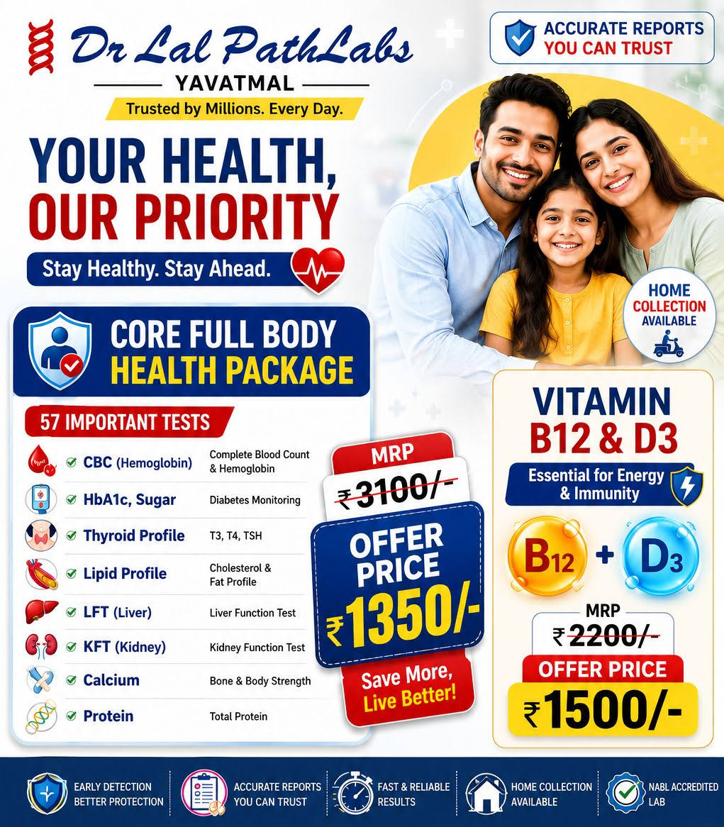 Core Full Body Health Package product image