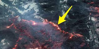 Was shrouded in a haze of smoke plumes so huge they could easily be seen in images from weather satellites in. Satellite Images Show Santa Rosa Tubbs Fire Devastation From Space