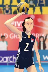 She is an outside hitter and the captain of the chinese women's volleyball national team. æœ±å©·hashtag On Twitter