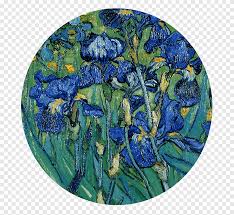 Oil painting, hand painted, handmade, canvas, texture, impasto, wall art blossom, almond blossoms, floral oil paintings, canvas paint, wall painting living room, van gogh, blue. Irises Van Gogh Self Portrait Wheatfield With Crows Painting Artist Vincent Van Gogh Canvas Flower Png Pngegg