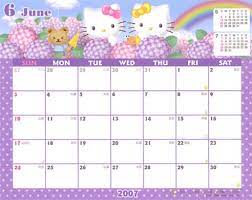 Find printable monthly calendar on category printable calendars. Hello Kitty Printable Calendar 2021 Best Calendar Example