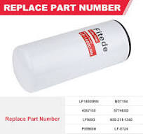 Fitede LF14000NN Oil/Lube Filter For Cummins ISX ISM QSX QSM QST X15 M11  Diesel Engines Replace# LF9080 LF9001 LF14000NN P559000 4367100 BD7154 ...