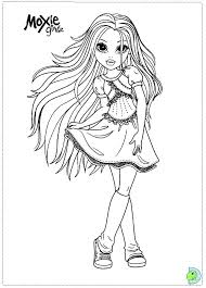 Moxie Girlz Coloring Page Coloring Pages Colouring Pages Animal Coloring Pages