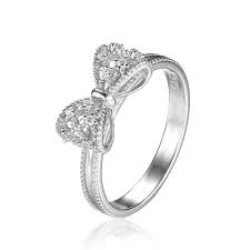 Jewelrypalace Bow Cubic Zirconia Anniversary Wedding Ring 925 Sterling Silver Ebay Sterling Silver Jewelry Wedding Rings For Women Wedding Anniversary Rings
