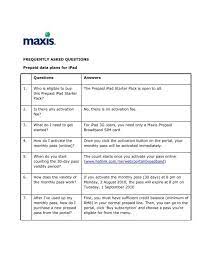 What is fic exp date in singtel prepaid? Frequently Asked Questions Prepaid Data Plans For Maxis