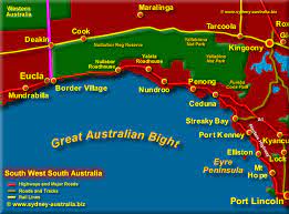 South Australia Border Map Sw South Australia Map