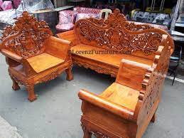 Cleopatra Narra Set Wooden Sofa Set Sala Set Design Sala Set