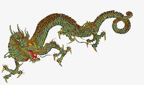 Next draw a long curled neck and attach it to another circle shape f Cool Chinese Dragon Drawing Png Japanese Dragon Png Png Image Transparent Png Free Download On Seekpng