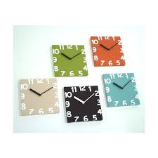 壁掛け時計 フェルト張り 四角 子供部屋 玄関 ウォールクロック torno shopfamous 壁掛け時計 掛け時計 おしゃれ インテリア 壁掛け