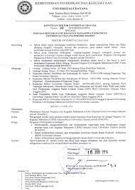 Maybe you would like to learn more about one of these? Sk Rektor Ukm Udayana Focus