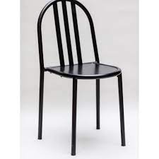 Paire de chaises de robert mallet stevens en métal laqué noir. Vintage Chair By Mallet Stevens 2000s Design Market