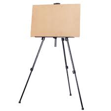 Folding Assemble Tripod Flip Chart Easel White Board Stand