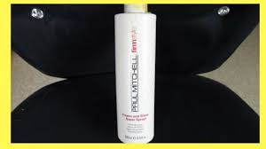 Paul Mitchell Freeze And Shine Super Spray Review Youtube