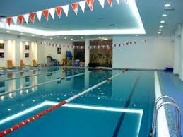 find a nearby gym with a swimming pool