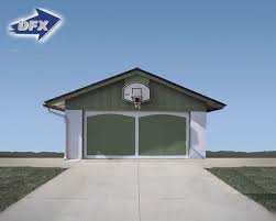 For the time vehicle, when it passes, the software will analyze the information between entrance and exit to estimate. China 3d3s Software Design Prefab Steel Structure Carport Car Shed Garage China Steel Structure Garage Pre Engineering Garage