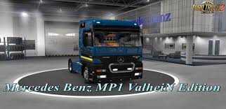 Ets2 Mercedes Actros Mp1 V1 2 1 39 X Mercedes Trucks Mercedes Benz