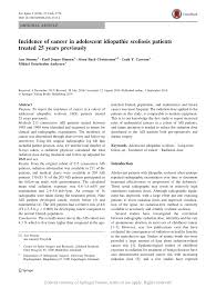 The oocl germany is the second in a series of six ships in oocl's g class. Incidence Of Cancer In Adolescent Idiopathic Scoliosis Patients Treated 25 Years Previously Request Pdf