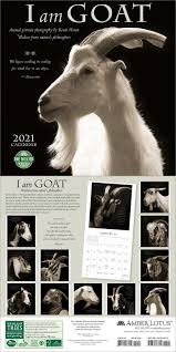 I Am Goat 2021 Wall Calendar In 2020 Pet Portraits Photography Wall Calendar Coloring Books