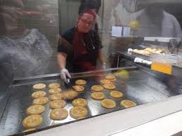 What's the best way to make kitchen sink cookies? Cheese Biscuits And Cornbread Cakes Picture Of Paula Deen S Family Kitchen Pigeon Forge Tripadvisor