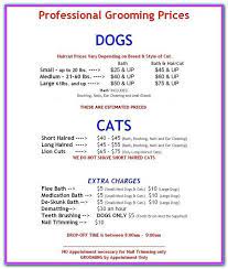 Dog Grooming Price List Near Me Pet Grooming Price List I Cannot Quote An Exact Price Without Seeing Your Pet Dog Grooming Shop Dog Grooming Pet Grooming
