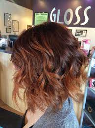 The deep colors would be very flattering on anyone here, a short blonde bob style is elevated by a beautiful balayage application. Pin On Hair