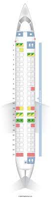 Aircraft managed by 2 crew members and can trasfer 90 passengers. Seatguru Seat Map Sas Seatguru