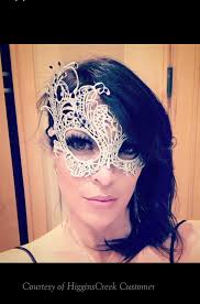 Cobalt Blue Masquerade Mask, Women's Venetian Blue Mask, Rhinestones MORE  COLORS