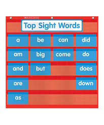 This Word Wall Pocket Chart By Scholastic Teaching Resources