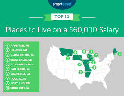 It's pretty far from any other big cities so it definitely feels like you're living in the… read more view nearby homes see details Best Places To Live On A 60 000 Salary 2019 Edition Smartasset