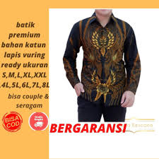 Batik kencana ungu menyediakan berbagai kombinasi motif, batik kencana ungu menggunakan metode printing, cap, tulis dan kombinasi. Kemeja Batik Lengan Panjang Pria Big Size Full Furing Sragam Kantor S M L Xl Xxl Xxxl 5xl 4xl Jumbo Shopee Indonesia