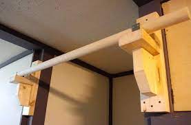chinning 懸垂バーを自作してみた 生涯独習ちりぬるを アラフィフでも独習 懸垂 バー 懸垂 バー