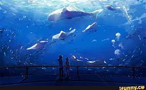 Pin by ytoworld on anime aquarium anime. Picture Memes Ezcyaymt7 By Keedakat Ifunny Fantasy Art Landscapes Underwater Art Anime Views