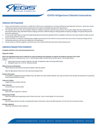 Covid 19 Testing Aegis Sciences Corporation