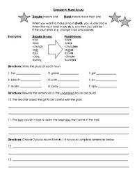 This Worksheet Introduces Students To Changing Nouns From Singular To Plural Form When You Want T Nouns Worksheet Possessive Nouns Worksheets Possessive Nouns