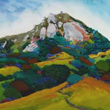 Bishop Peak Trail San Luis Obispo Bishop S Spring 14 X 14 Bishop S Peak Bishop S Summer 14 X 21 Bishop S Peak Graceful Hill Slo 12 X 16 Over The Past Art California Art Landscape Paintings