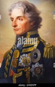 Rear Admiral Lord Nelson Portrait by Heinrich Fuger 1800 Stock Photo