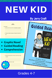 Check Out This New Graphic Novel New Kid Jerry Craft Wrote And Illustrated This Phenomenal Novel My A Guided Reading Post Reading Activities Graphic Novel