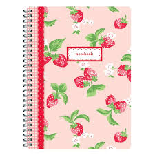 Cath Kidston Notebook By Chronicle Books Strawberries Cath Kidston Stationery Cath Kidston Notebook Stationery