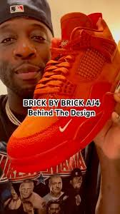 Behind The Design Of My New @jordan BRICK BY BRICK AJ4 🚲💨🔥🧱🧱