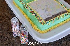 You can write name on birthday cakes images, happy birthday cake with name editor, personalized birthday cake with names to send happy birthday wishes for friends, family members & loved ones via birthdaycake24.com. Art Cake Easy Birthday Party Idea Using Kid S Artwork Ideas For The Home