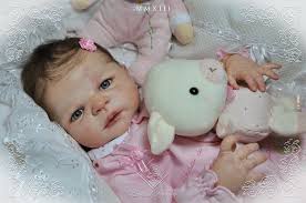 Victoria Reborn Vinyl Doll Kit by Sheila Michael Ultra Soft Vinyl 23"