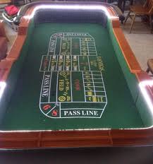 Led Deluxe Craps Table For 10 12 Players Poker Room Casino Night Party Casino