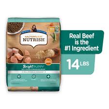 Nibbling at her, jumping up on us to get to her. Rachael Ray Nutrish Bright Puppy Dry Dog Food Real Chicken Brown Rice Recipe 14 Lb Bag Packaging May Vary Walmart Com Walmart Com