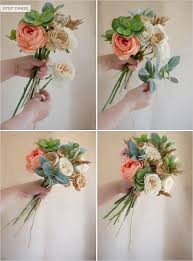 Most florals can be arranged together to make a pretty bouquet. How To Make A Faux Flower Bridal Bouquet Diy Bouquet Fake Flowers Wedding Bouquet Fake Flowers Diy Wedding Bouquet Fake Flowers