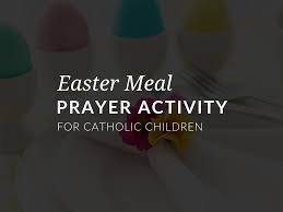 These online, free words to this dinner blessing can be printed and used to create a personalised prayer book. Easter Quotes For Church Signs In Spanish Easter Meal Prayer Activity For Children Dogtrainingobedienceschool Com