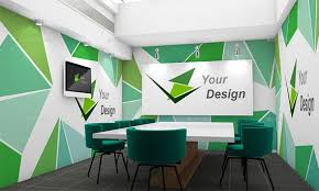 Beautiful Office Branding Mockup Officebrandingmockup Free Office Branding Mockup Free Psd Office Office Branding Wall Interior Design Office Branding Mockups
