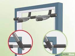 How do you set up a pull up bar? How To Hang A Pull Up Bar 12 Steps With Pictures Wikihow Fitness