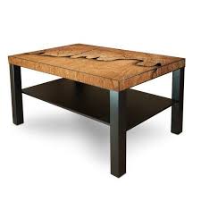 Grosser Tisch Couchtisch Beistelltisch Mit Ablage Mit Motiv Holz Amazon De Kuche Amp Haushalt Couchtisch Design Couchtisch Couchtisch Schwarz