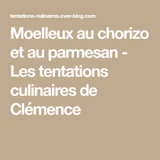 Moelleux Au Chorizo Et Au Parmesan Les Tentations Culinaires De Clemence Chorizo Moelleux Parmesan